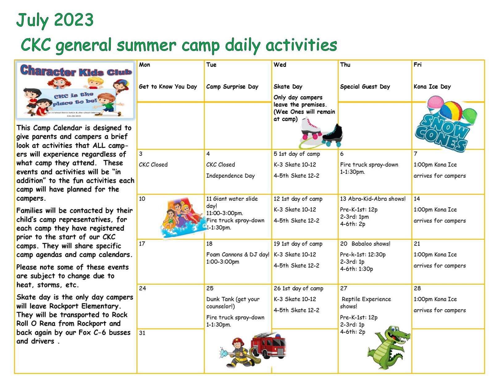 CKC camp